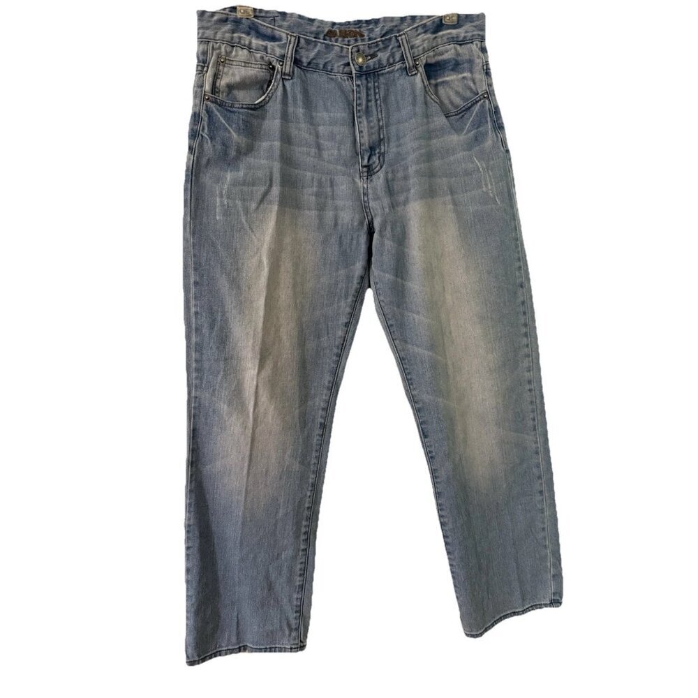Carbon Jeans Relaxed Straight‎ Freedom Flex Distressed SZ 36 x 30 Streetwear